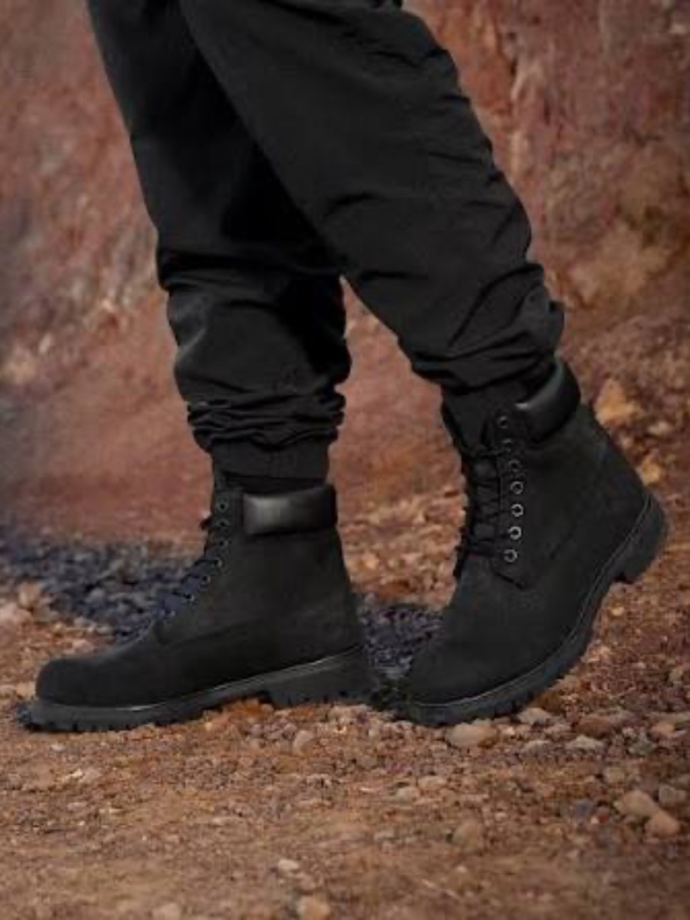 Black Men's Timberland® Premium 6-Inch Waterproof Boot, Size 11.5